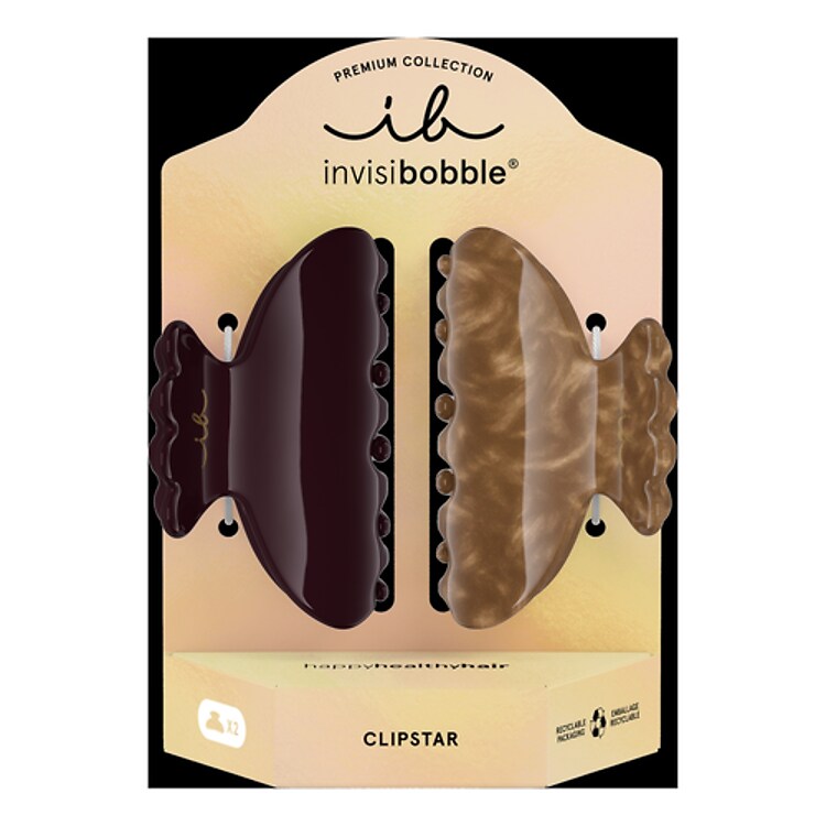 CLIPSTAR PREMIUM - Duo de Pinces à cheveux