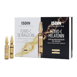 Flavo C Melatonin & Ultraglican - Rutina antioxidante para el día y la noche