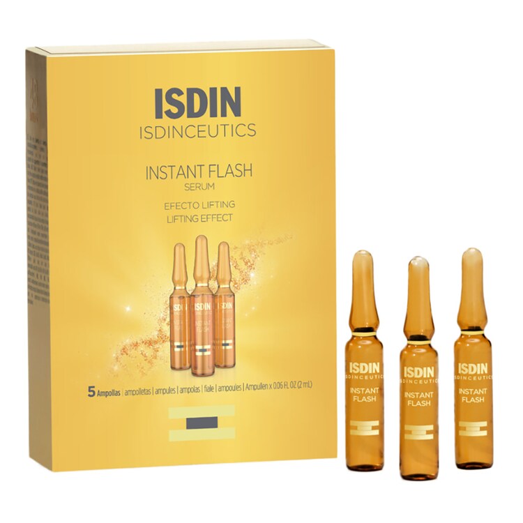 Isdinceutics Instant Flash Ampolas - Sérum com efeito lifting imediato