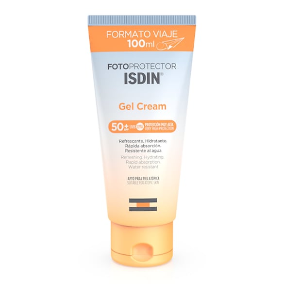Fotoprotector - Gel Crema viaje SPF50+, Isdin