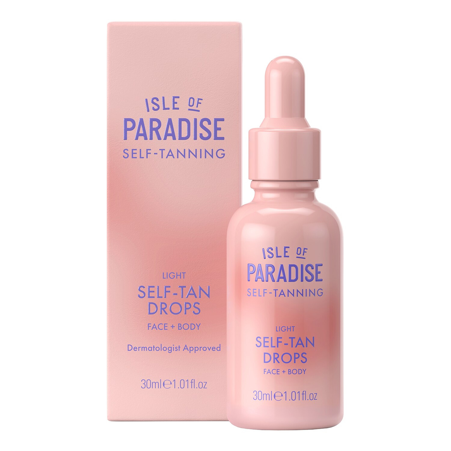 ISLE OF PARADISE - Self Tanning Drops – Samoopalovací kapky