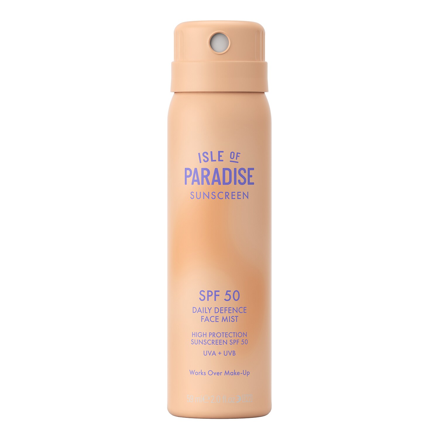 ISLE OF PARADISE - Sunscreen SPF 50 Face Mist – Ochranná opalovací mlha na obličej s SPF50