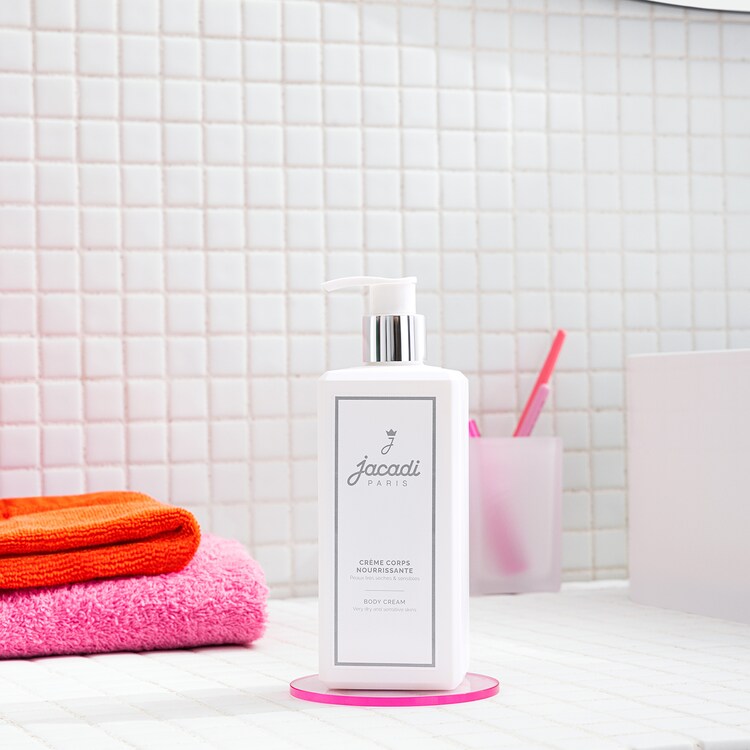 Jacadi Crème Corps nourrissante - Peau très sèche et sensible - 0% silicone