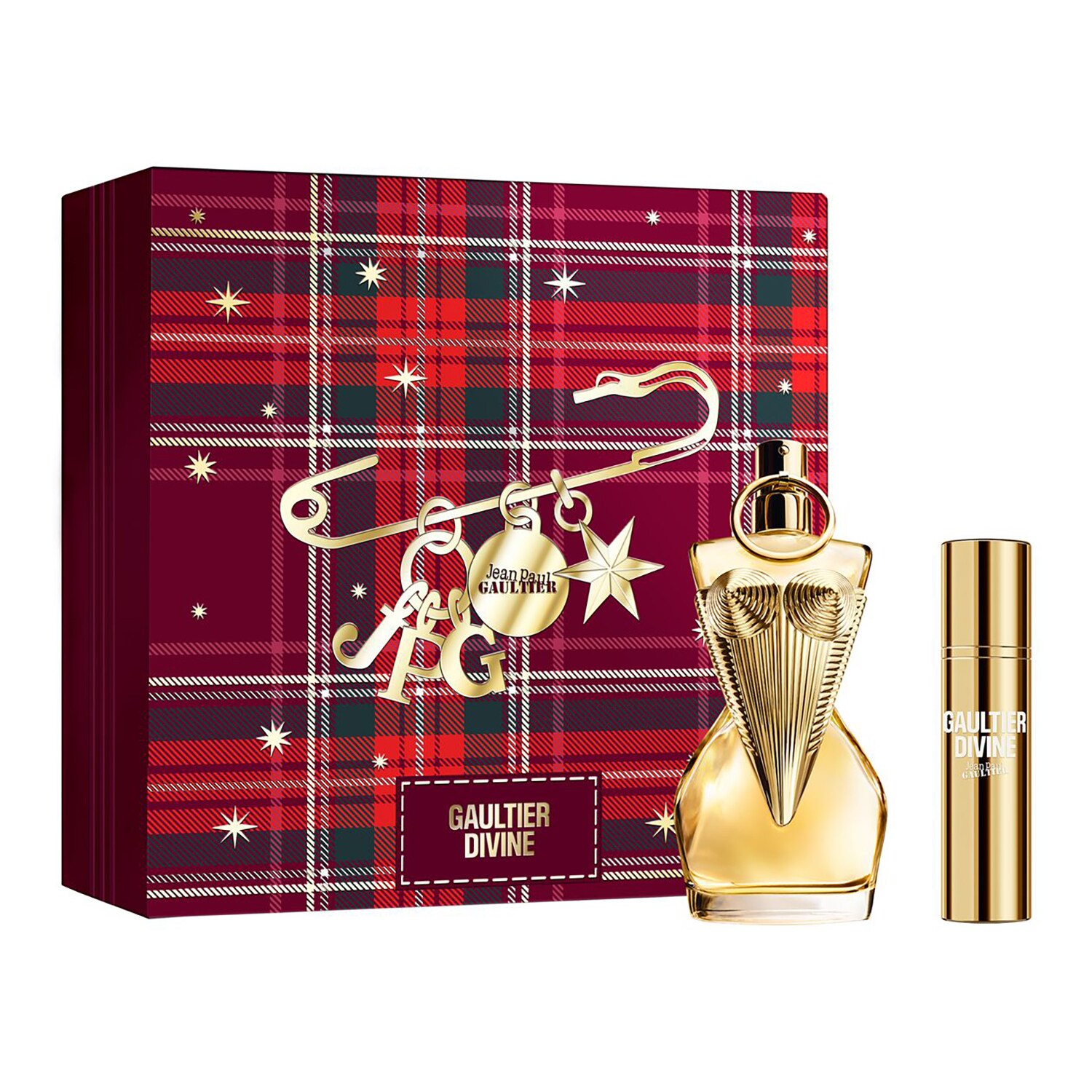 JEAN PAUL GAULTIER - Jean Paul Gaultier - Vánoční sada: Gaultier Divine EdP + miniatura
