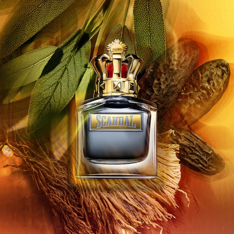 Scandal Pour Homme - Eau de Toilette Notes de Sauge, Fève Tonka et Vétiver