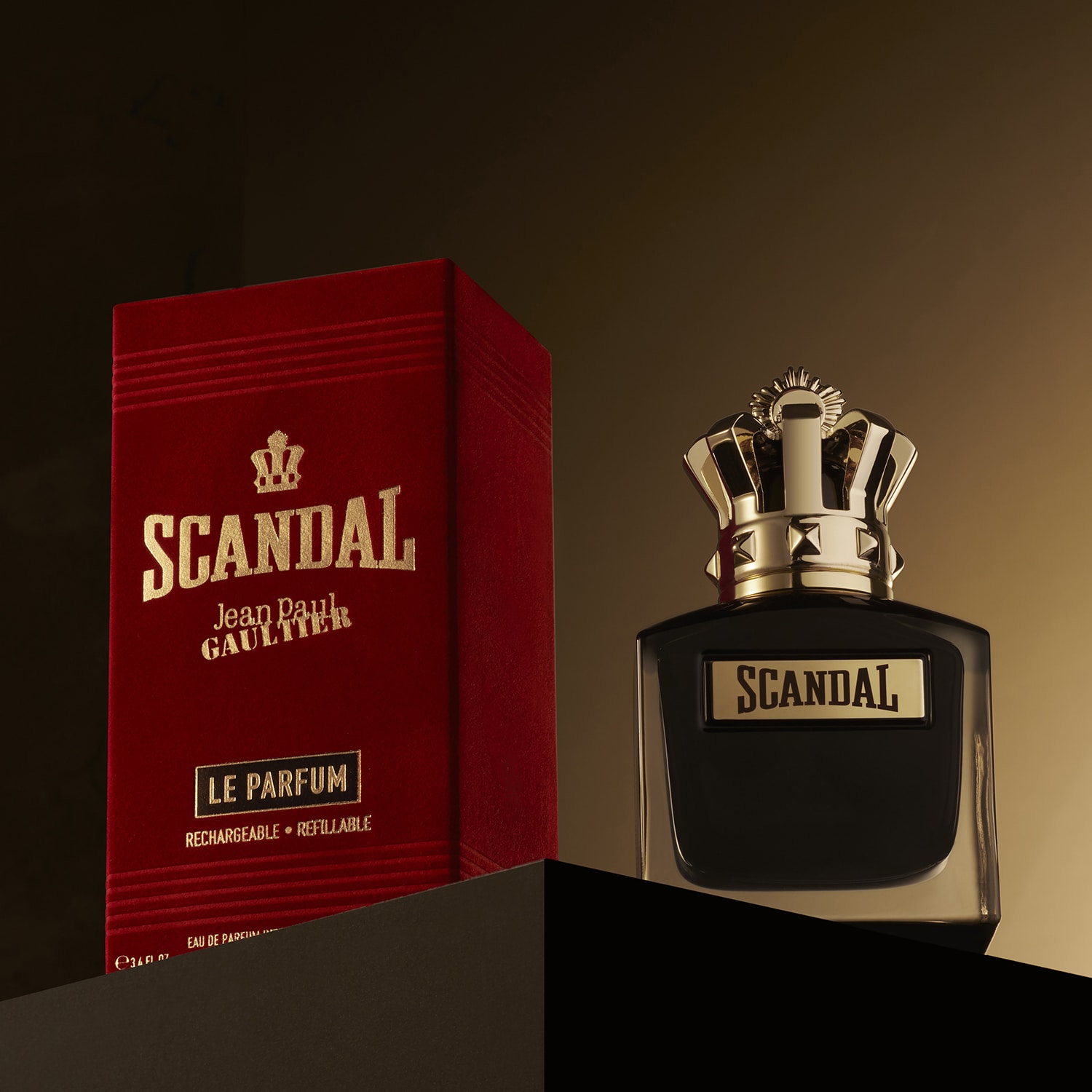 SCANDAL LE PARFUM 50ml 香水 Jean Paul Gaultier Scandal Le Parfum Intense Woda