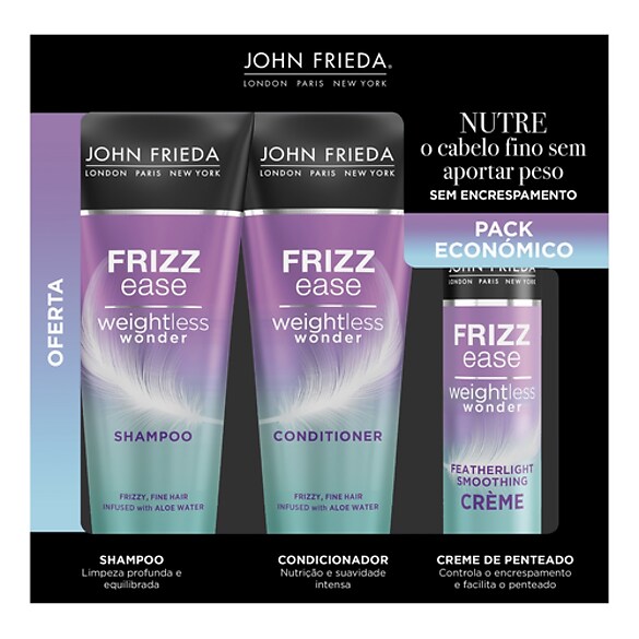 Conjunto Weightless Wonder 2019, John Frieda