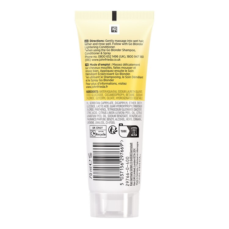 Go Blonder Shampoo - Sampon pentru par blond