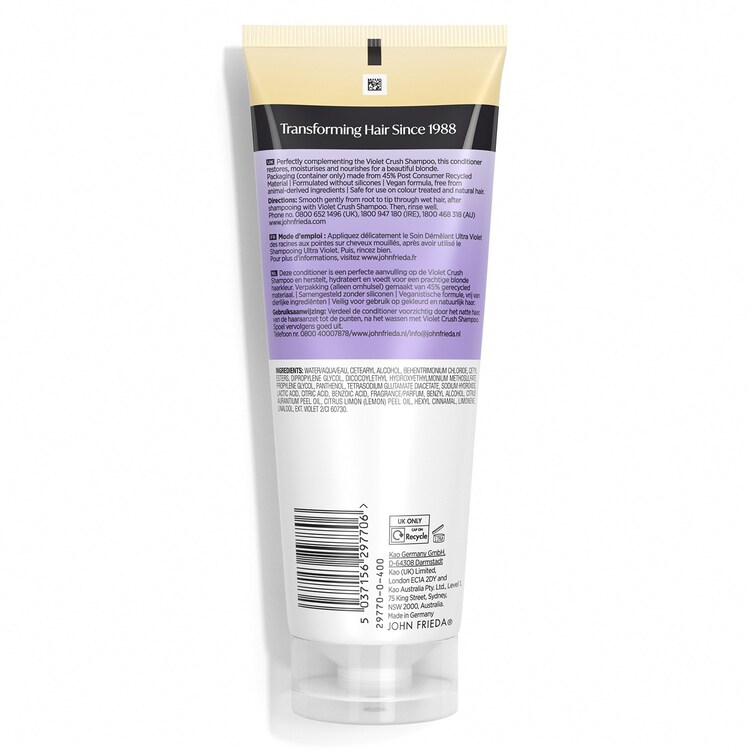 Violet Crush Conditioner - Balsam pentru par blond