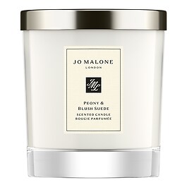 Peony & Blush Suede Home Candle