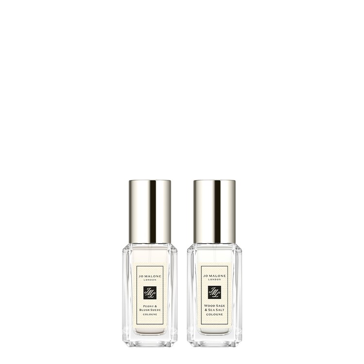 Wood Sage & Sea Salt/ Peony Blush & Suede - Seyahat Boy Cologne Seti 