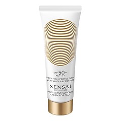Silky Bronze Anti-Ageing SunCare Protective For Face Spf50+- Güneş Kremi, SENSAI