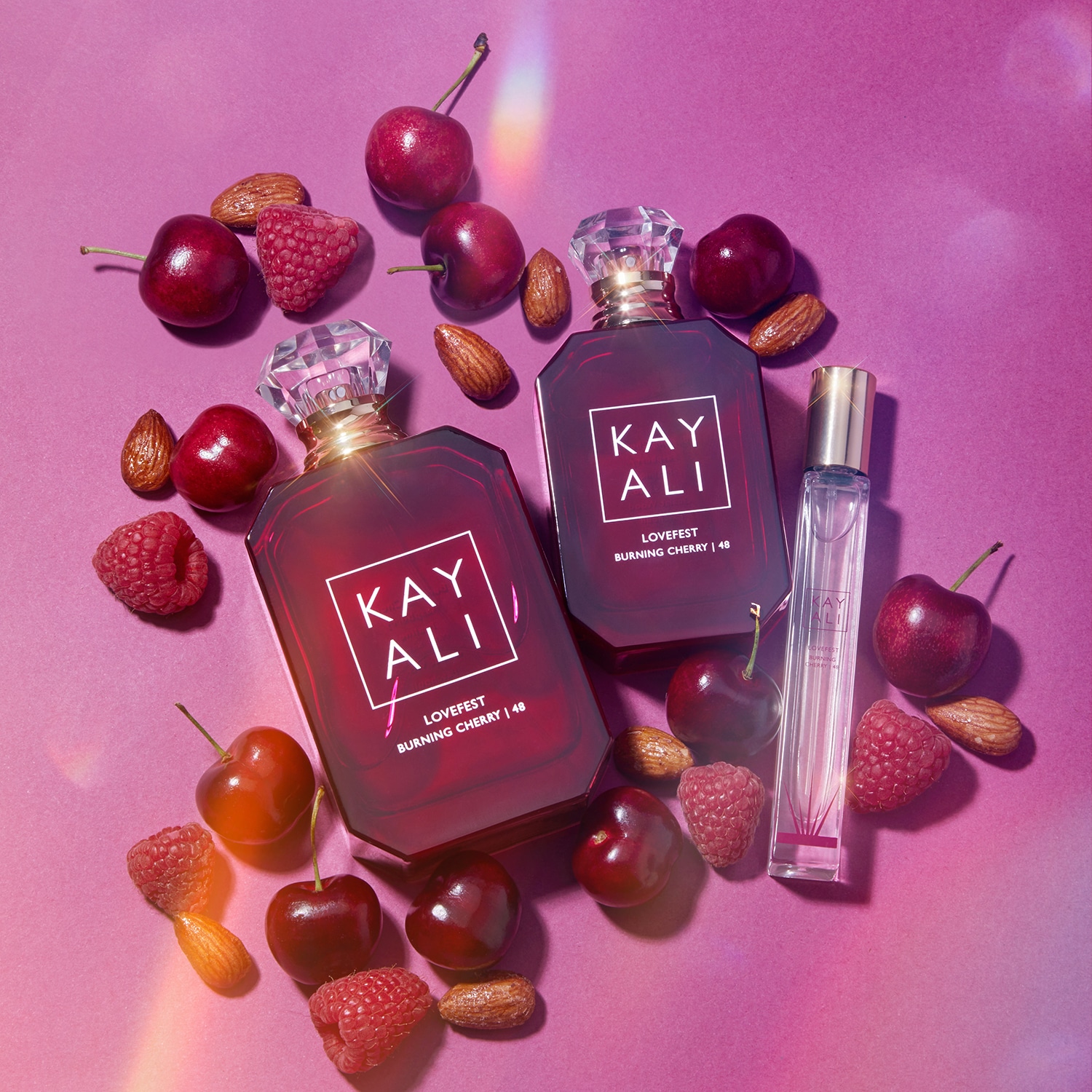 アート・デザイン・音楽 Kayali Lovefest Burning Cherry 50ml Kayali Lovefest Burning Cherry 48 - Perfumy damskie