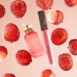Sparkling Kiss - Zestaw perfumy i makijaż