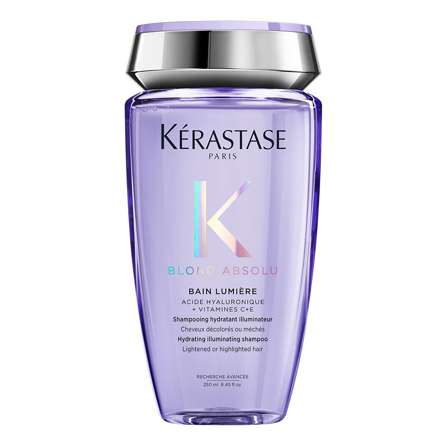 Hydratační a rozjasňující šampon pro zesvětlené a melírované vlasy Blond Absolu Bain Lumiére (Hydrating Illuminating Shampoo) 250 ml