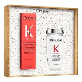 Première - Coffret de fin d'année concentré et bain décalcifiant réparateur