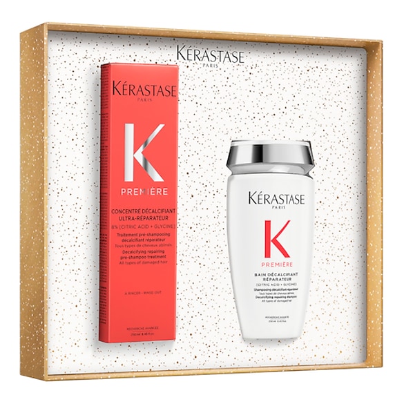 Première - Coffret de fin d'année concentré et bain décalcifiant réparateur, KÉRASTASE