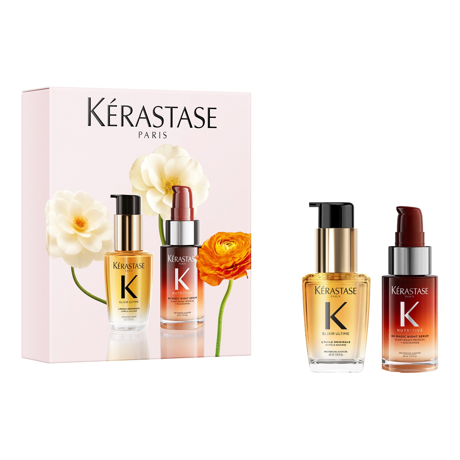 KÉRASTASE - Elixir Ultime + Nutritive Heroes - Dárková sada na vlasy