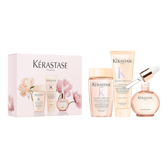 Gloss Absolu Set Spring 2026 - sampon + balsam + ulei, K&Eacute;RASTASE