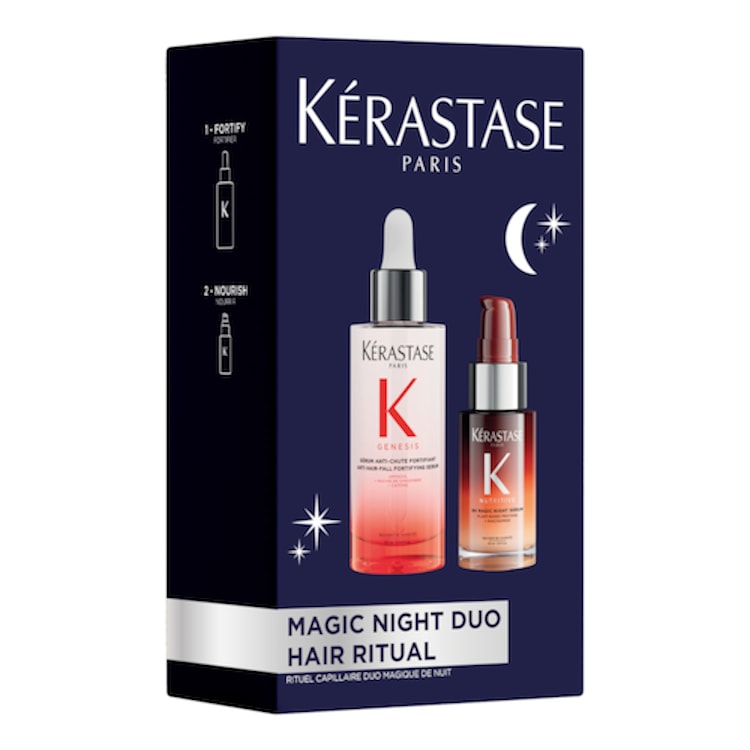 Coffret Duo Nuit Magique - Sérum anti-chute Genesis et sérum de nuit Nutritive | KÉRASTASE ≡ SEPHORA