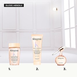 Gloss Absolu - Bain Hydra Glaze + Fondant Flash Glaze + Glaze Drops