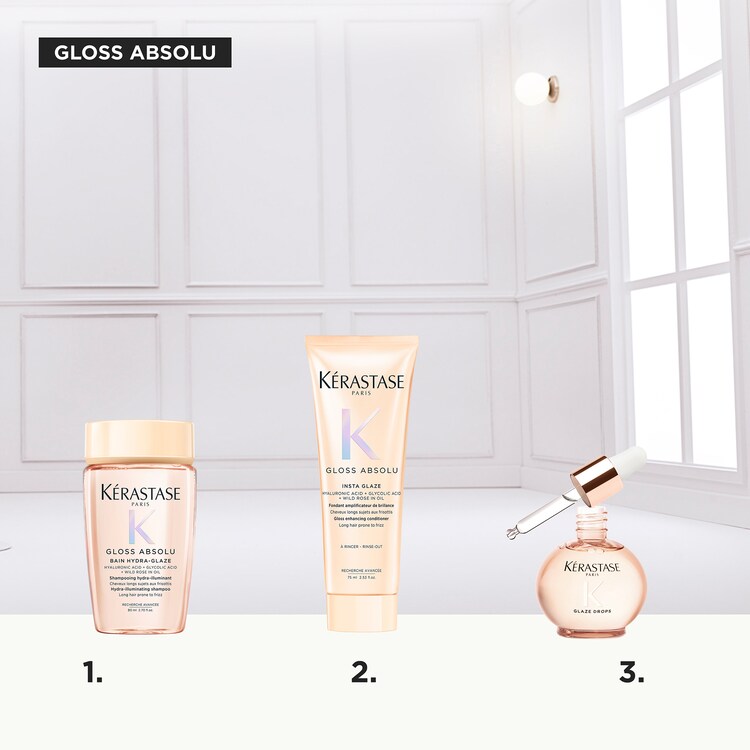 Limited Edition Set Gloss Absolu Travel Icons - Για Λεία & Λαμπερά Μαλλιά