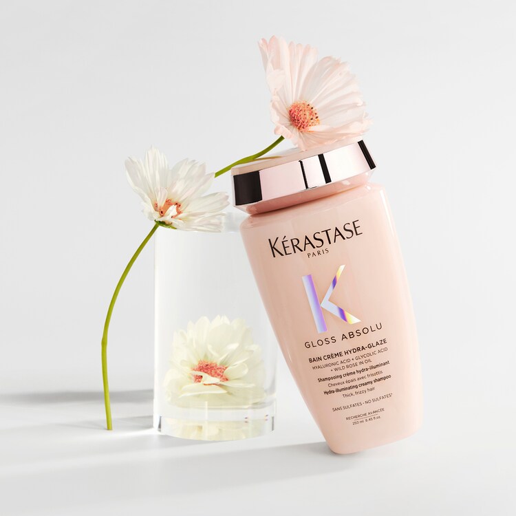 Gloss Absolu - Bain crème hydra-illuminant pour cheveux épais avec frisottis