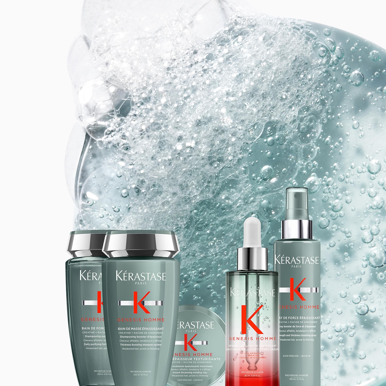 Genesis Homme Bain de Masse Épaississant - Sampon densificator