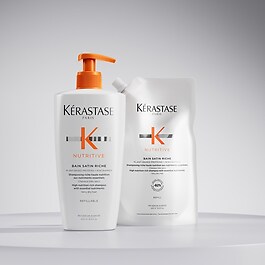 Nutritive Bain Satin Riche - Champô Cabelo muito seco Recarregável