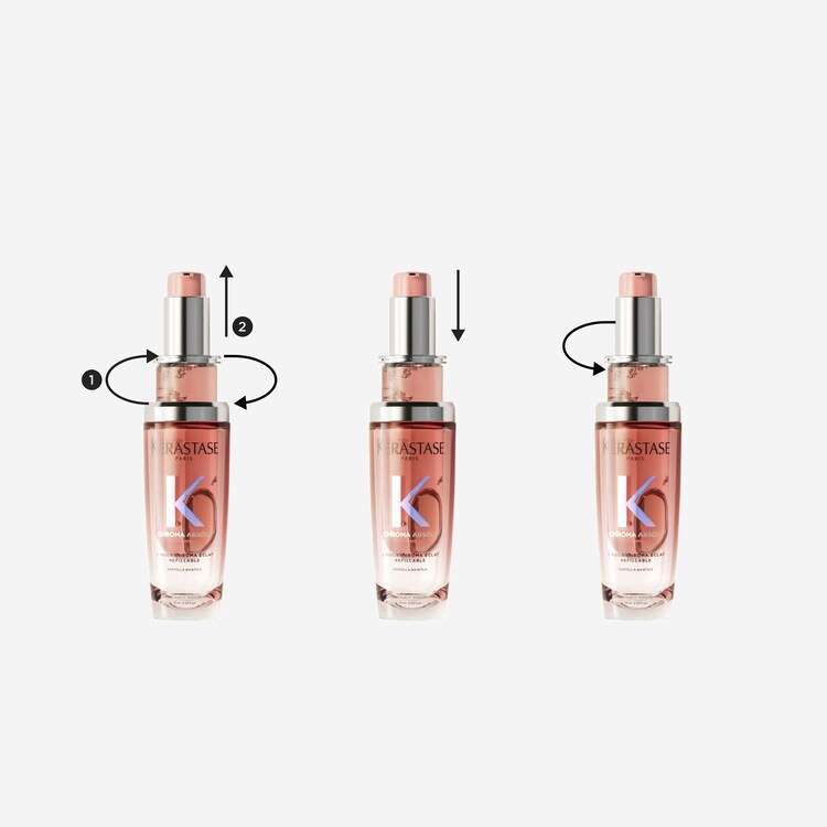 Chroma Absolu - Huile restauratrice rechargeable pour cheveux colorés