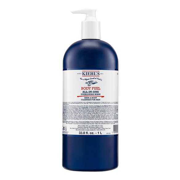 Body Fuel All-In-One Wash - Gel douche & shampoing 2-en-1, KIEHL'S SINCE 1851
