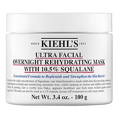 Ultra Facial Overnight Rehydrating Mask with 10,5% Squalane - Gesichtsmaske, KIEHL'S SINCE 1851
