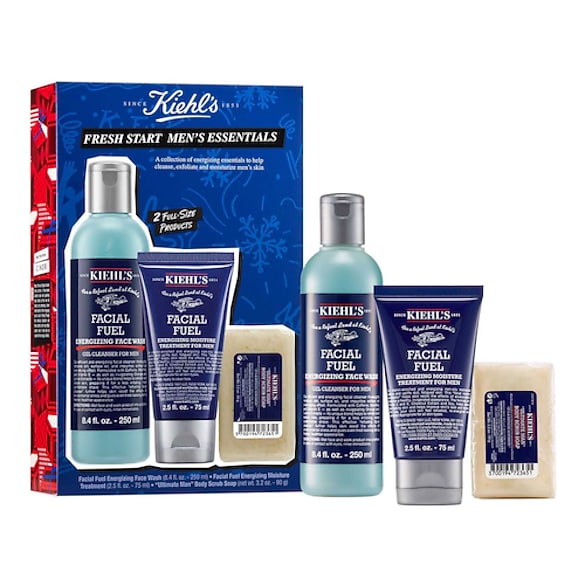 Facial Fuel Facial Set - Coffret soin énergisant pour Homme , KIEHL'S SINCE 1851