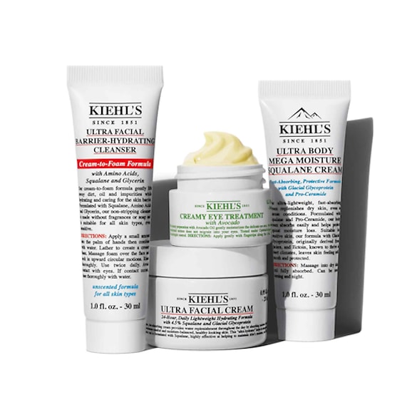 master moisturizing minis - set idratante viso, corpo e contorno occhi, KIEHL'S SINCE 1851