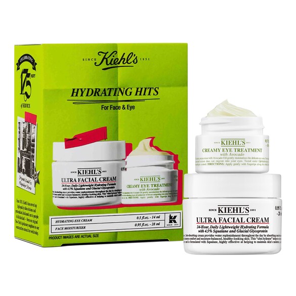 Kiehl's Since 1851 - Hydrating Hits - Set Crema Viso E Contorno Occhi - ultra Facial Hydrating Hits Mday26 - Donna