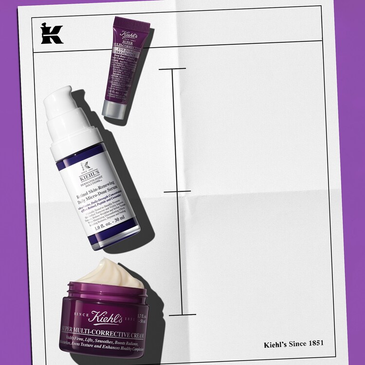 age-less experts - set siero anti-rughe, contorno occhi e crema viso