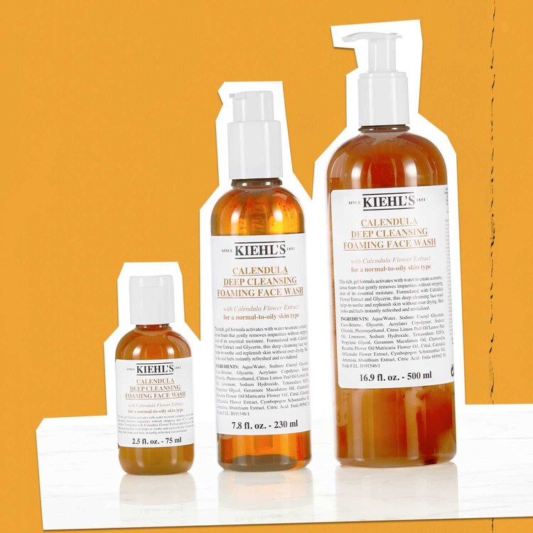 Calendula Deep Cleansing Foaming Face Wash - Gel Limpiador Facial