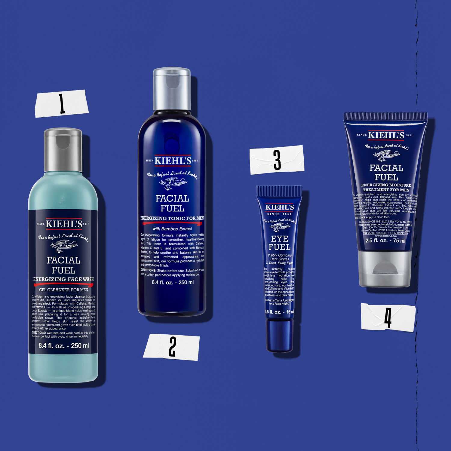 Crème hydratante tonifiant pour Homme - Facial Fuel Moisturizer de