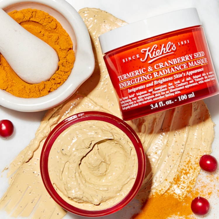 Turmeric & Cranberry Seed Energizing Radiance - Masque exfoliant Format voyage