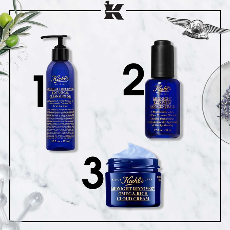 Crème de Nuit Régénérante aux Huiles Botaniques - Midnight Recovery Cloud Cream