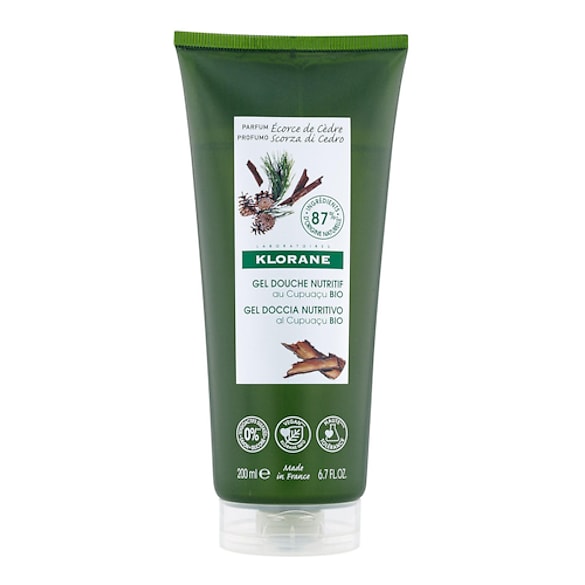 Gel douche au Cupuaçu BIO - Ecorce de Cèdre Tous types de peaux, KLORANE