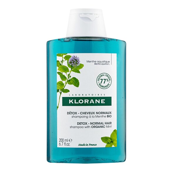 Shampoing à la Menthe aquatique BIO - Détox Cheveux normaux, KLORANE