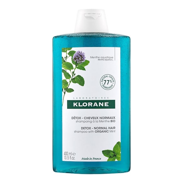 Shampoing à la Menthe aquatique BIO - Détox Cheveux normaux, KLORANE
