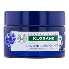 Bleuet - Bain d’Hydratation Nuit Au Bleuet BIO Et Acide Hyaluronique, KLORANE