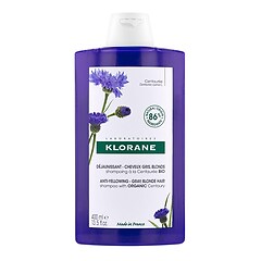 Capillaire - Shampoing D&eacute;jaunissant A La Centaur&eacute;e BIO - Cheveux Gris, Blonds, KLORANE