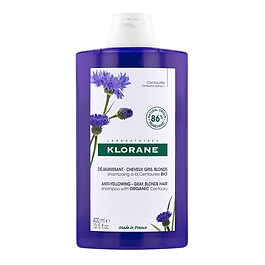 Capillaire - Shampoing Déjaunissant A La Centaurée BIO - Cheveux Gris, Blonds
