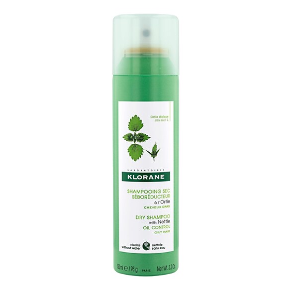 Capillaire - Shampoing Sec Séboréducteur A l’Ortie - Cheveux Gras, KLORANE