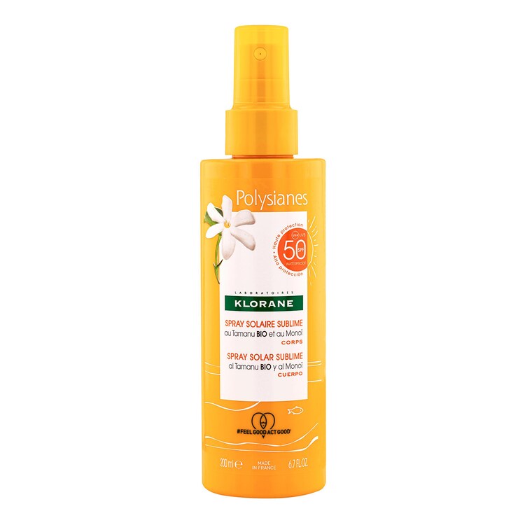 Solaire - Spray Solaire Sublime SPF50 au Tamanu BIO et au Monoï  - Corps