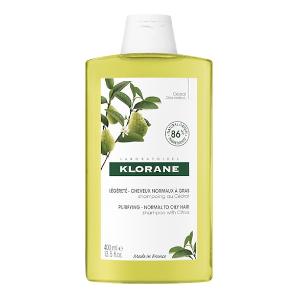 Shampoing au Cédrat - Shampoing pour cheveux normaux à gras, KLORANE