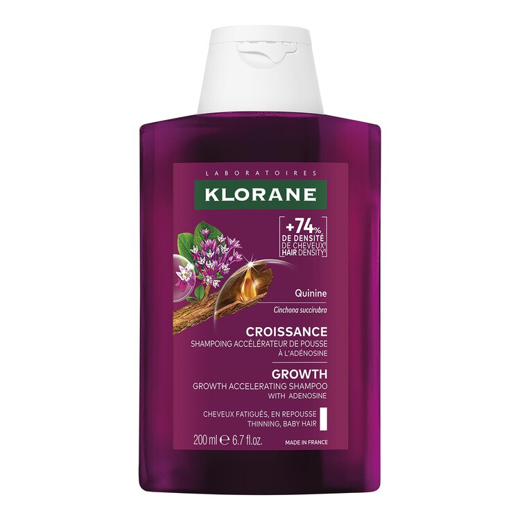 CROISSANCE - Shampoing accélérateur de pousse à l'adénosine et à la Quinine